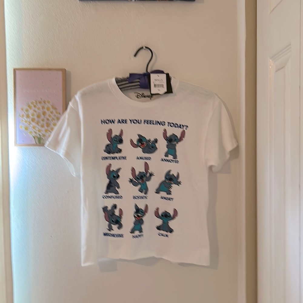 Disney cropped Stitch t-shirt